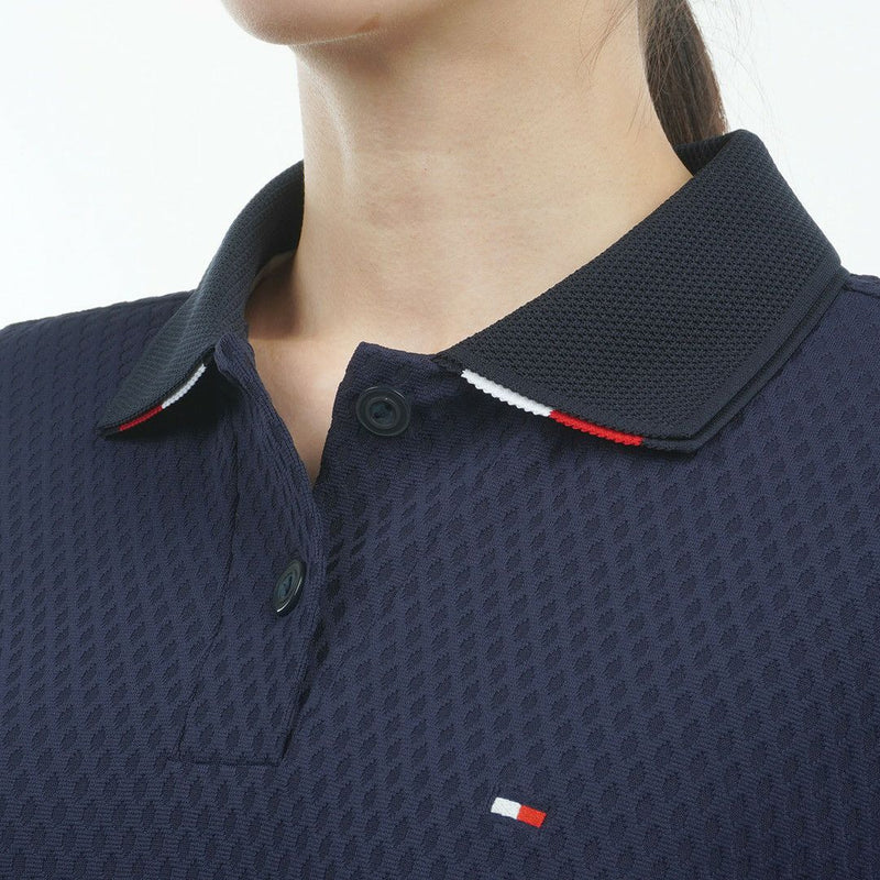 Poro Shirt Ladies Tommy Hilfiger Golf TOMMY HILFIGER GOLF Japan Genuine 2024 Fall / Winter New Golf Wear