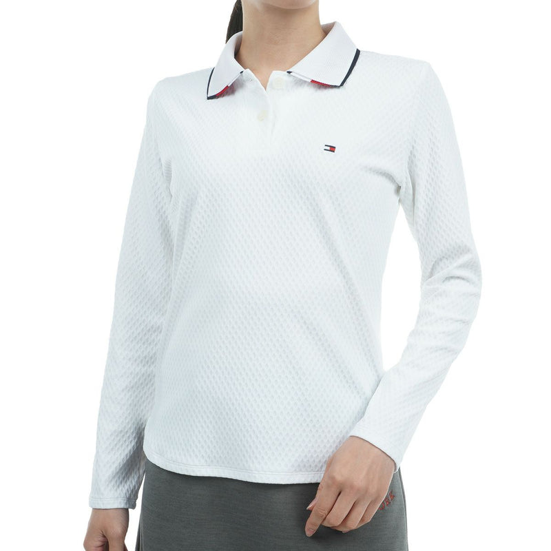 Poro Shirt Ladies Tommy Hilfiger Golf TOMMY HILFIGER GOLF Japan Genuine 2024 Fall / Winter New Golf Wear