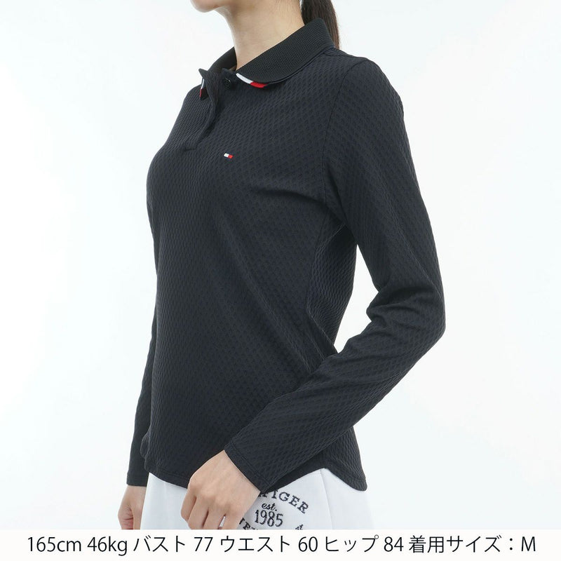 Poro Shirt Ladies Tommy Hilfiger Golf TOMMY HILFIGER GOLF Japan Genuine 2024 Fall / Winter New Golf Wear