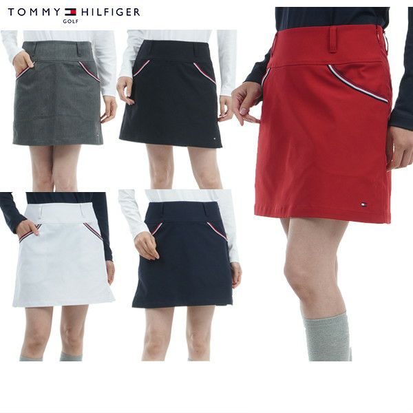 여자 스커트 Tommy Hilfiger 골프 일본 진짜 제품 골프 착용