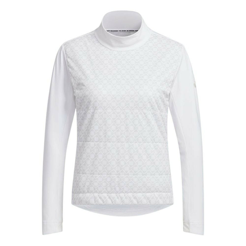 High Neck Shirt Ladies Adidas Adidas Golf Adidas Golf Japan Genuine 2024 Fall / Winter New Golf Wear