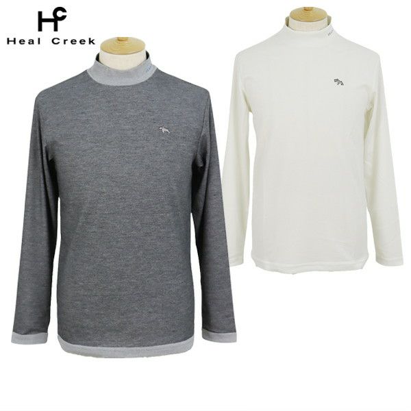 High Neck Shirt Men's Heal Creek Golf Wear