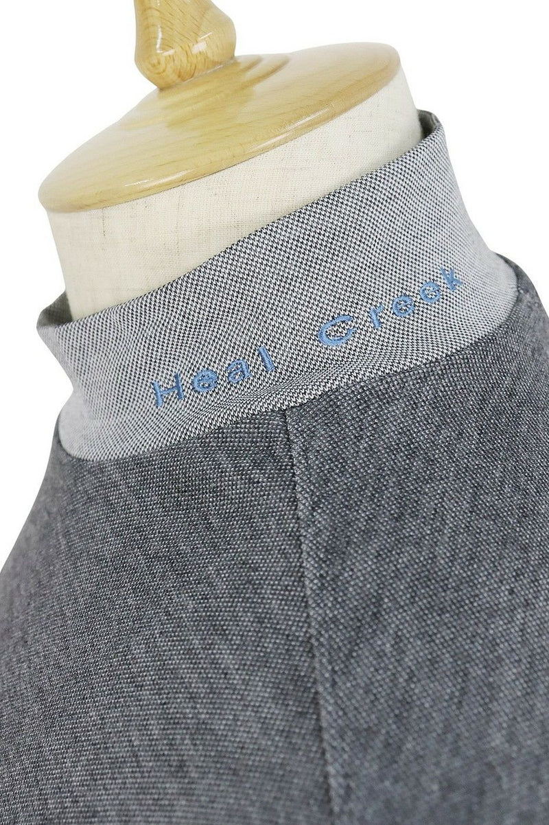 High Neck Shirt Men's Heal Creek HEAL CREEK 2024 Fall / Winter New Golf wear