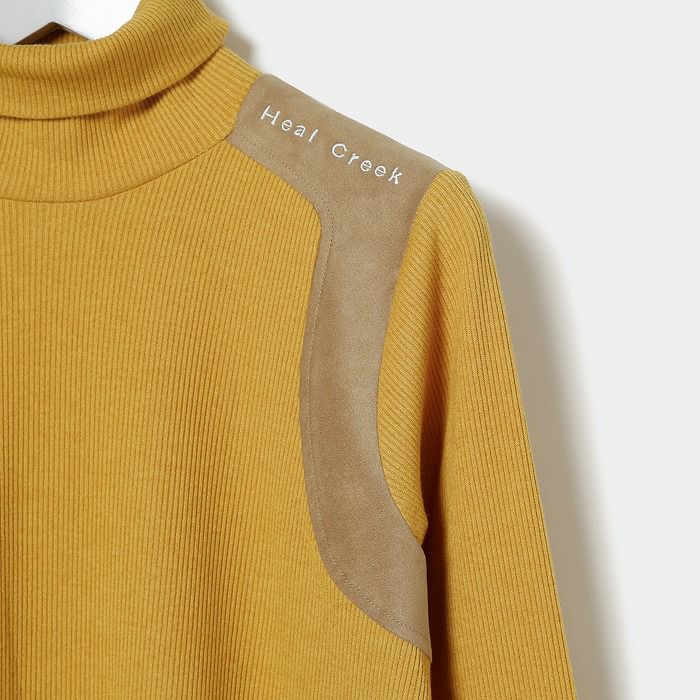 High Neck Shirt Ladies Heal Create Create Heal Creek 2024 가을 / 겨울 New Golfware