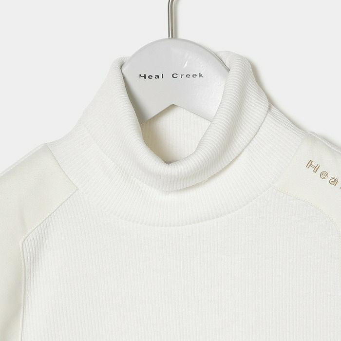 High Neck Shirt Ladies Heal Create Create Heal Creek 2024 가을 / 겨울 New Golfware