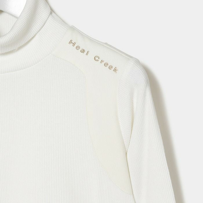 High Neck Shirt Ladies Heal Create Create Heal Creek 2024 가을 / 겨울 New Golfware