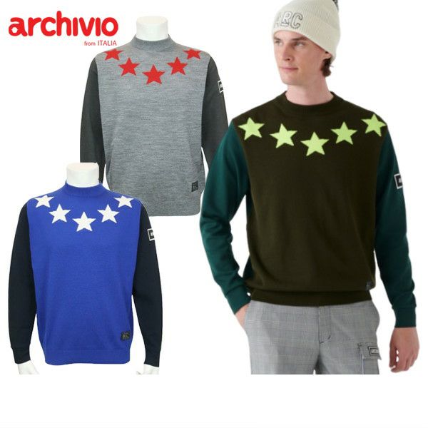 Sweater Men's Alchivio Archivio 2024 Fall / Winter New Golfware