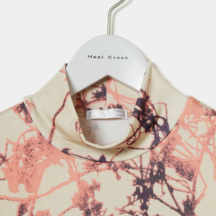 High Neck Shirt Ladies Heal Create Create Heal Creek 2024 가을 / 겨울 New Golfware