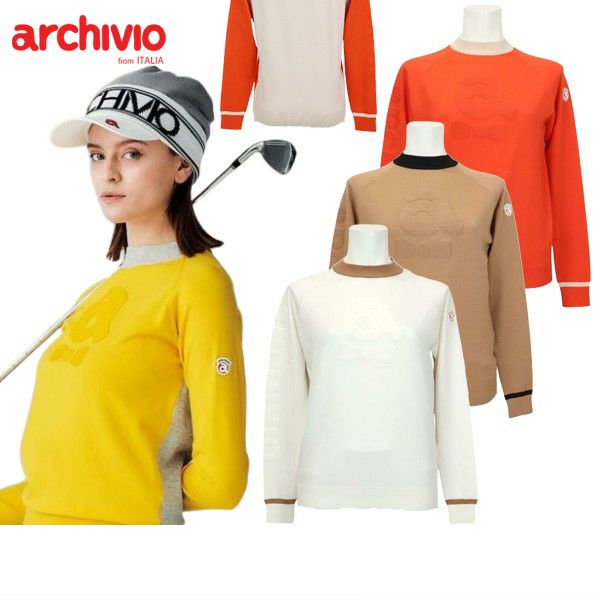 毛衣女士Archivio Archivio 2024秋冬新高爾夫服裝