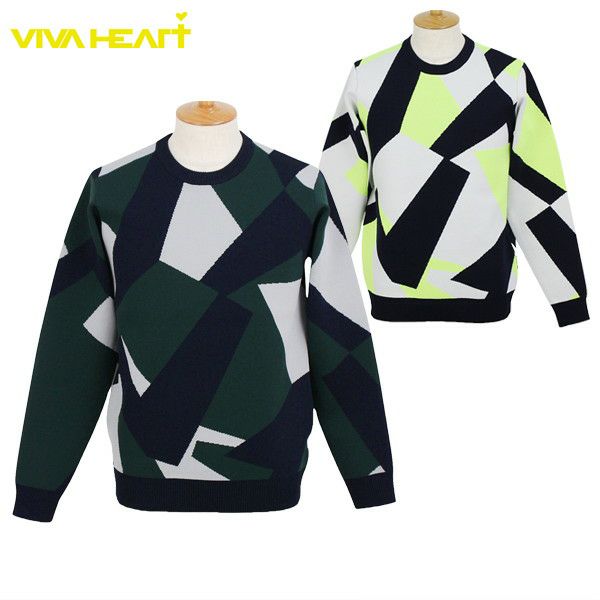 Sweater Men's Viva Heart VIVA HEART 2024 Fall / Winter Golf wear