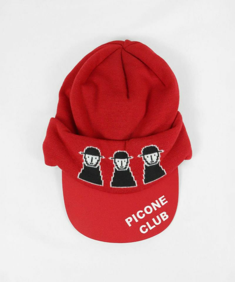 ニットキャップ レディース ピッコーネクラブ PICONE CLUB 2024 秋冬 新作 ゴルフ