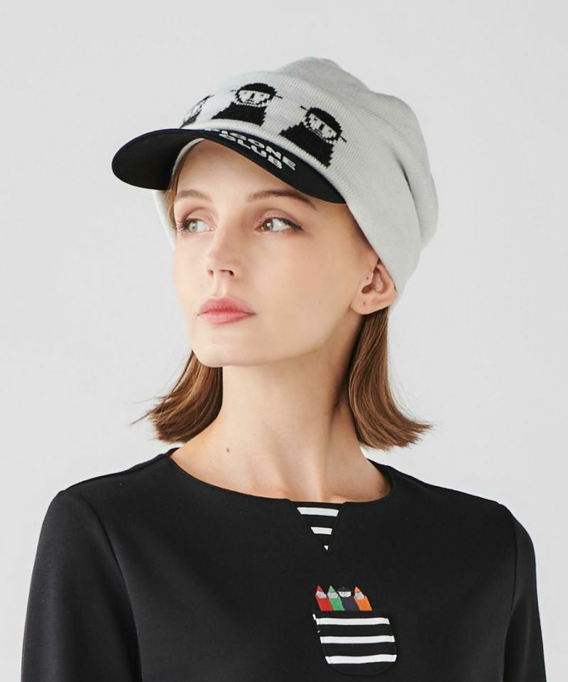 Knit Cap Ladies Piccone Club PICONE CLUB 2024 Fall / Winter New Golf