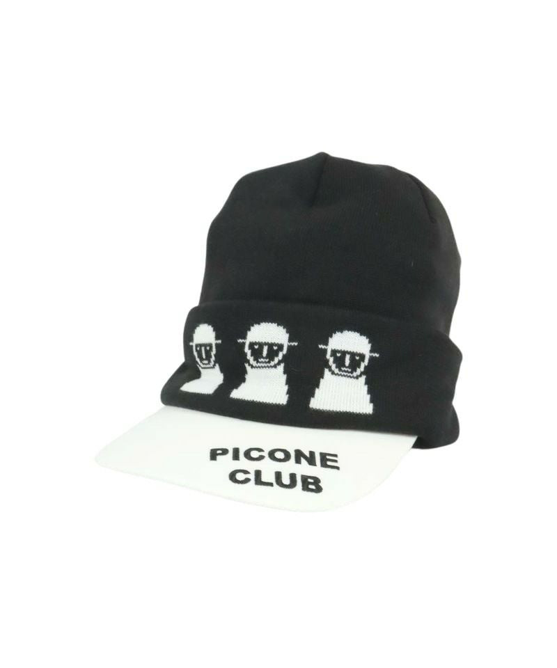 ニットキャップ レディース ピッコーネクラブ PICONE CLUB 2024 秋冬 新作 ゴルフ