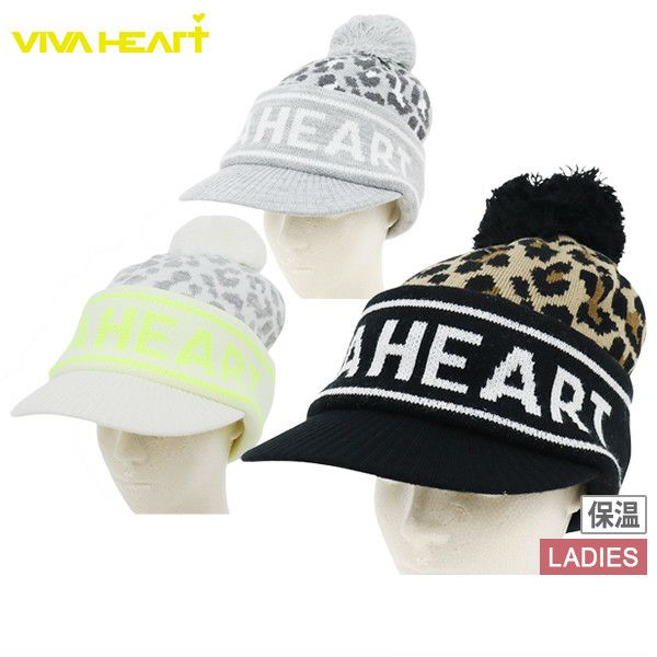 Knit Cap Ladies Viva Heart VIVA HEART 2024 Fall / Winter New Golf