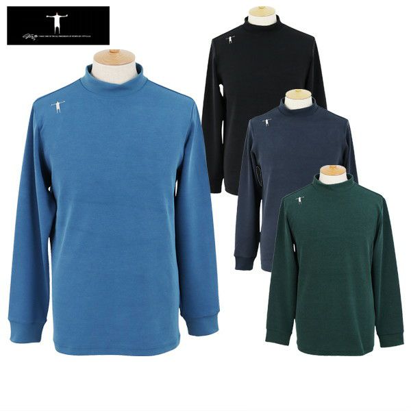 High Neck Shirt Men's Tea Mac T-Mac 2024 Autumn / Winter Golf wear