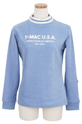 High Neck Shirt Ladies Tea Mac T-Mac 2024 Autumn / Winter Golf wear