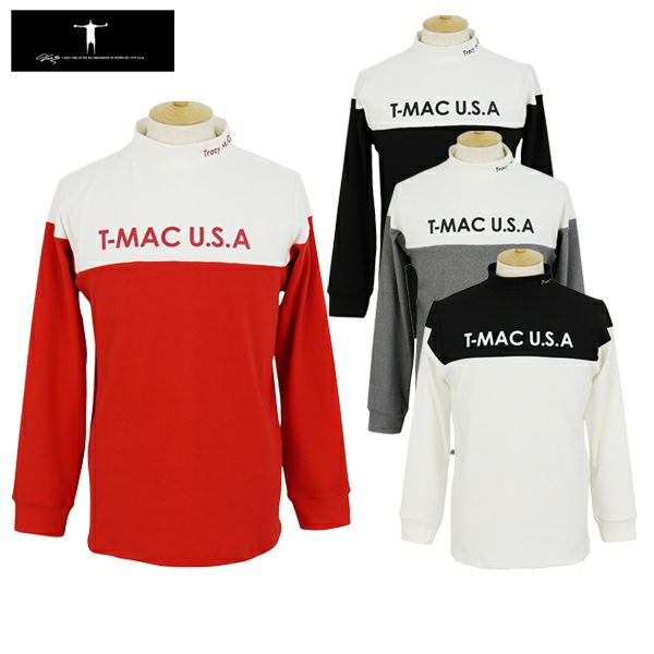 High Neck Shirt Men's Tea Mac T-Mac 2024 Autumn / Winter Golf wear