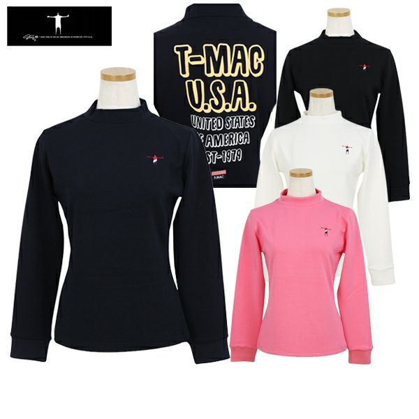 High Neck Shirt Ladies Tea Mac T-Mac 2024 Autumn / Winter Golf wear