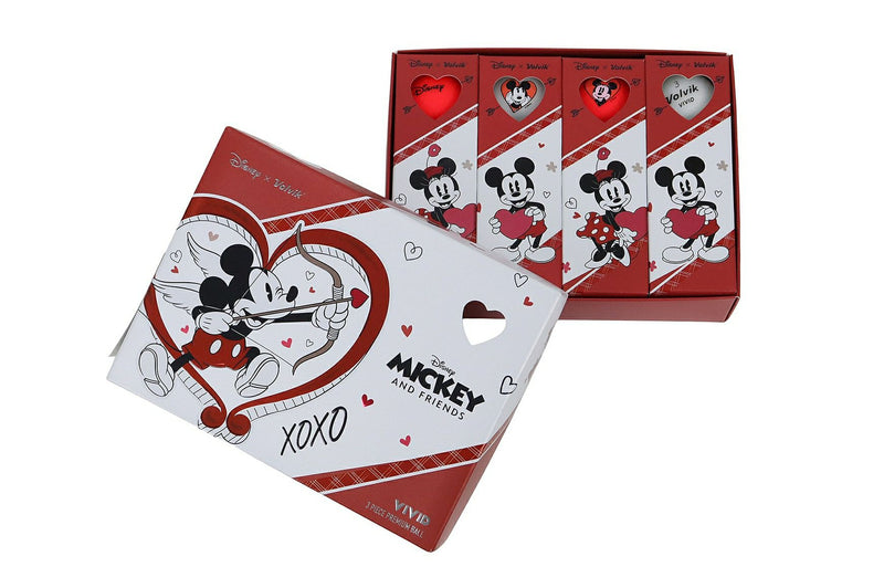 골프 볼 남자 Volvik Volvik Disney Collab Mickey & Minnie Disney Mickey and Friends V.D Golf