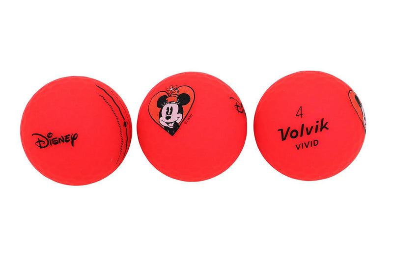 Golf Ball Men's Volvic VOLVIK Disney Collaboration Mickey & Minnie DISNEY MICKEY AND FRIENDS V.D Golf