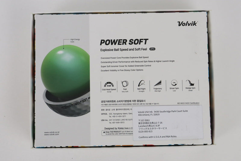 ゴルフボール メンズ レディース ボルビック Volvik ゴルフ