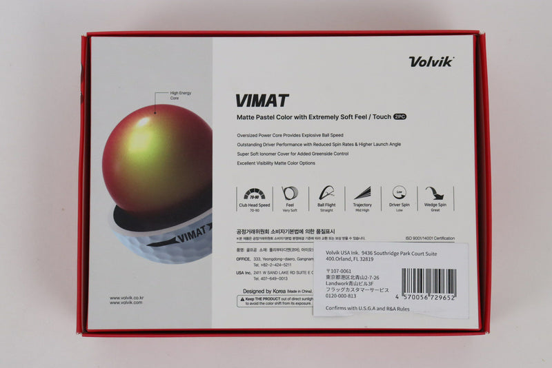 Golf Balls for Men and Women Volvik Golf