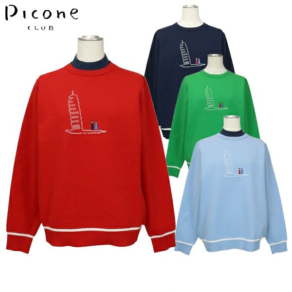 Sweater Ladies Piccone Club PICONE CLUB 2024 Fall / Winter New Golf Wear