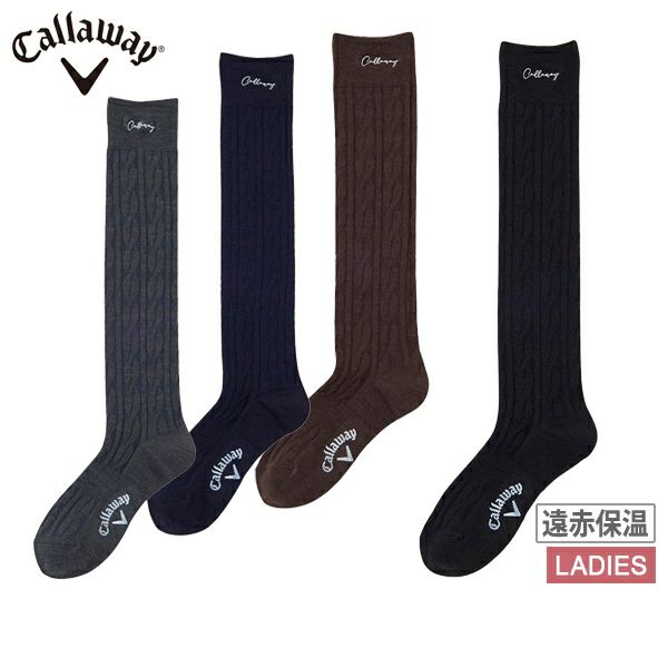 襪子女士Callaway服裝Callaway服裝2024秋天 /冬季新高爾夫