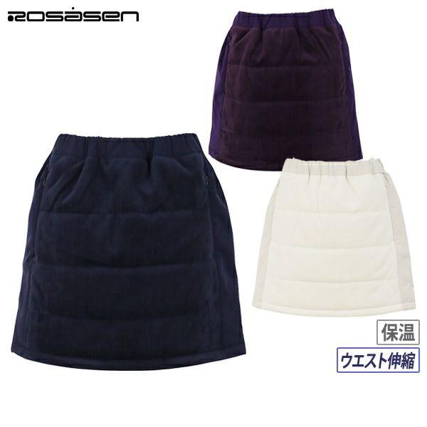 Cotton skirt Ladies Losersen ROSASEN 2024 Fall / Winter New Golf Wear