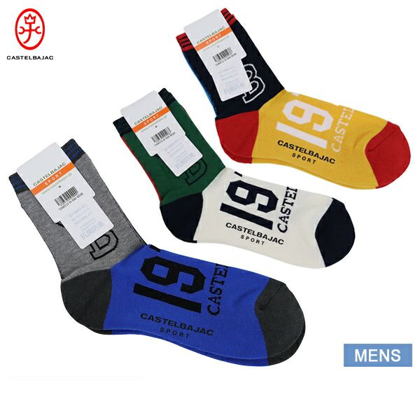 Socks Men's Castelba Jack Sports Castelbajac Sport 2024 Fall / Winter New Golf