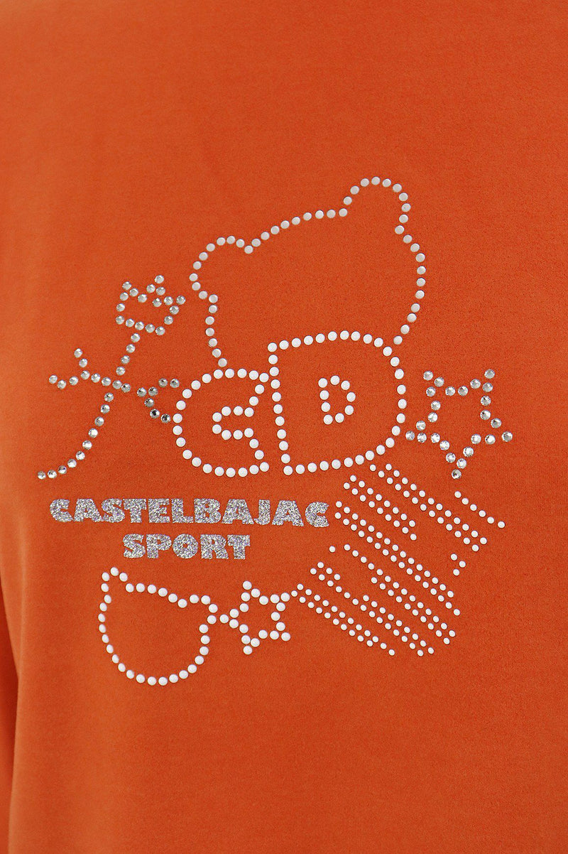 高領襯衫女士Castel Ba Jack Sports Castelbajac Sport 2024秋冬新高爾夫服裝