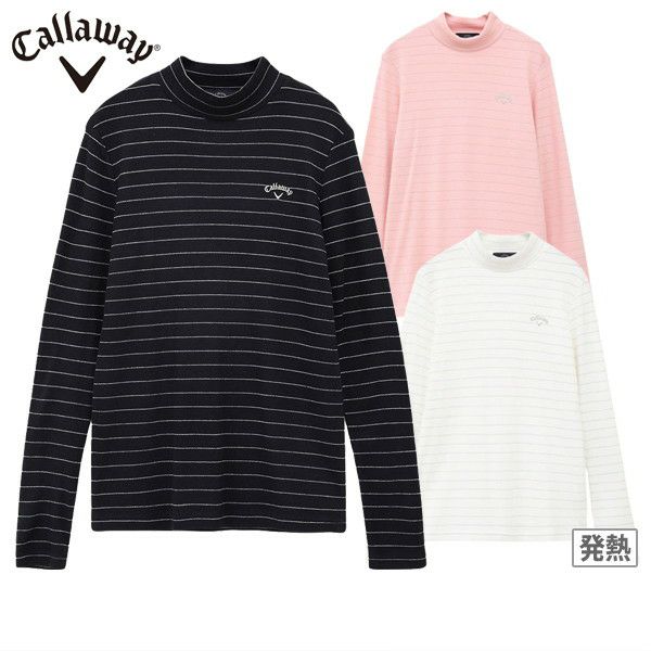 高脖子襯衫女士Callaway服裝Callaway服裝2024秋季 /冬季新高爾夫服裝