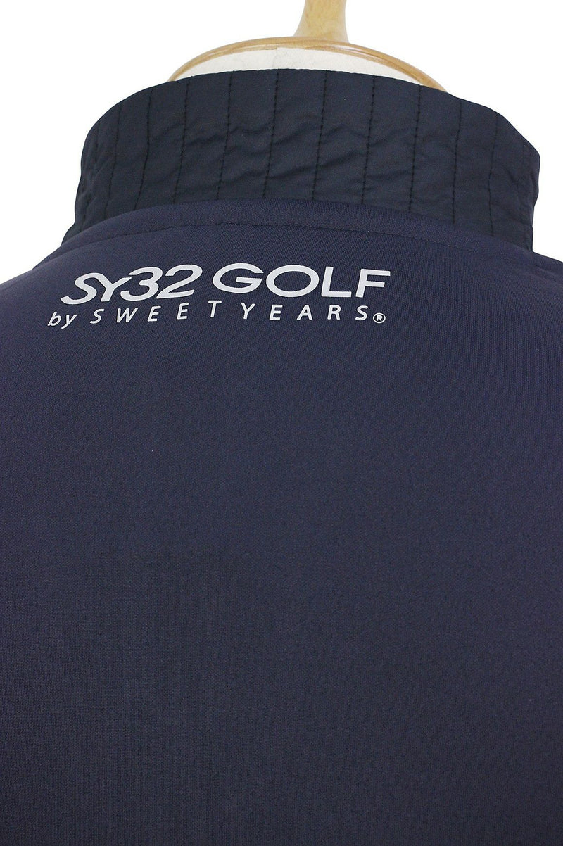 培訓師男士SY32撰寫的Sweet Gold Golf Eswisarty by Sweet Eyears高爾夫日本正版2024年秋季 /冬季新高爾夫服裝