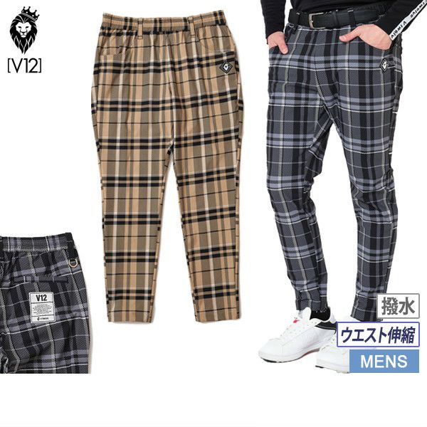 Long Pants Men's V12 Golf Vehouelve 2024 Fall / Winter New Golf Wear