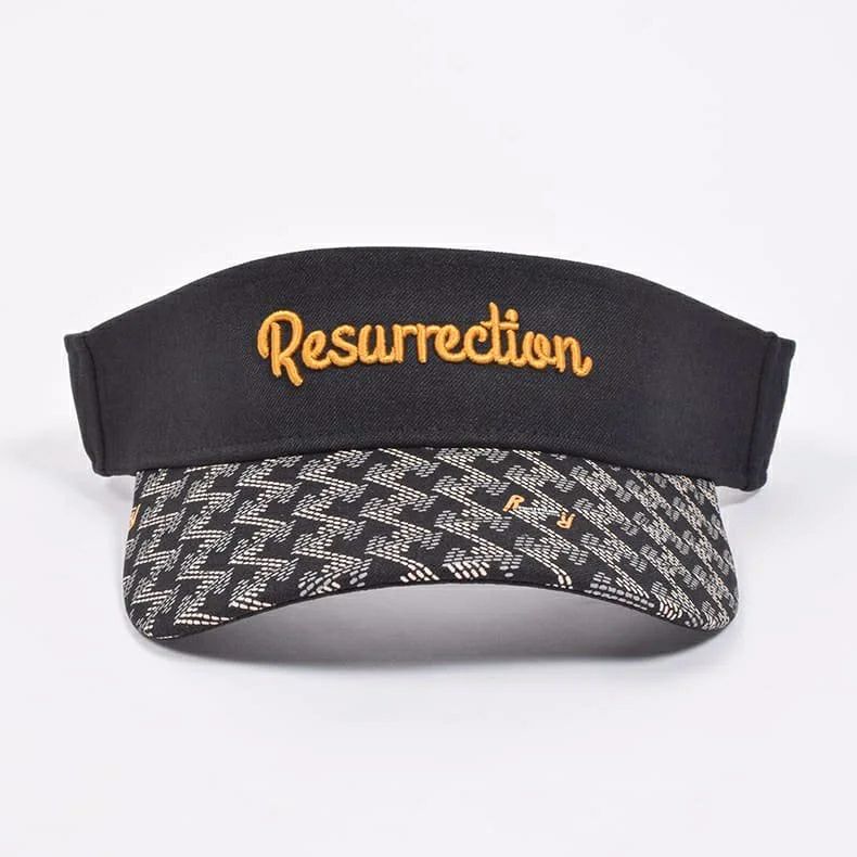 Sun visor for men and women Resurrection Golf