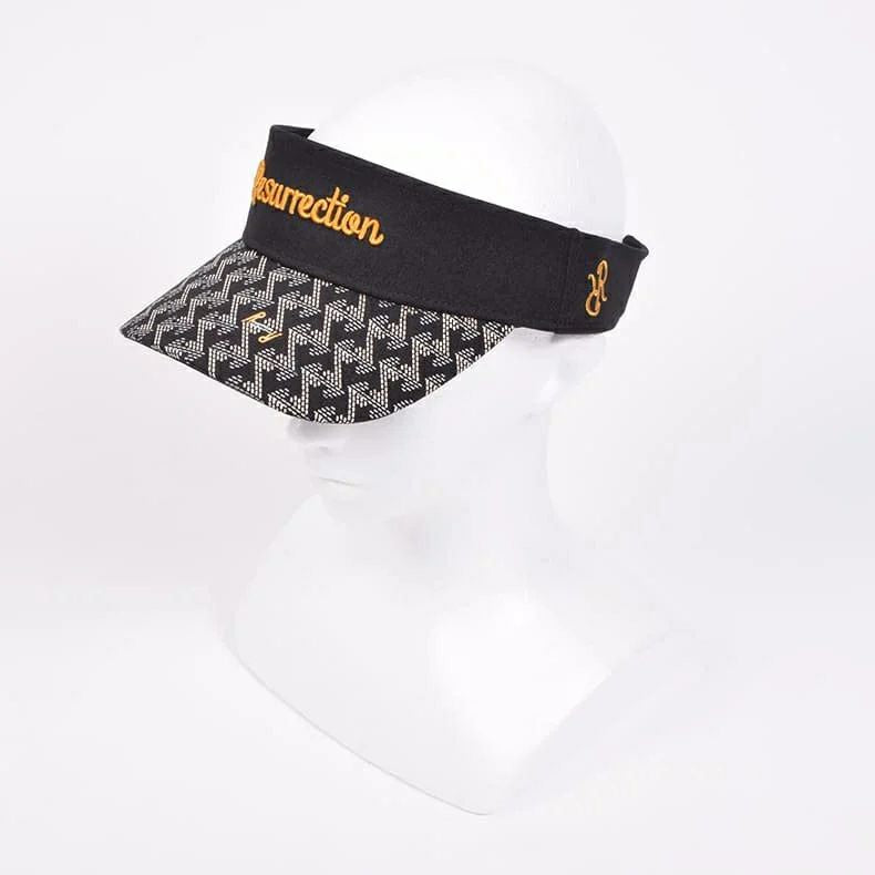 Sun visor for men and women Resurrection Golf