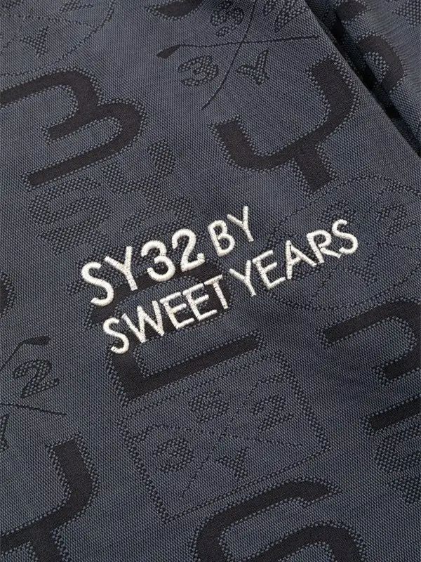 高脖子衬衫男士SY32撰写的Sweet Gold Golf Eswisarty by Sweet Iyers高尔夫日本正版2024年秋季 /冬季新高尔夫服装