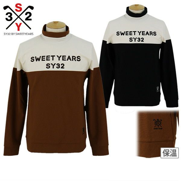 ハイネックシャツ メンズ SY32 by SWEET YEARS GOLF エスワイサーティトゥ バイ スィートイヤーズ ゴルフ 日本正規品 2024 秋冬 新作 ゴルフウェア syg-24a032