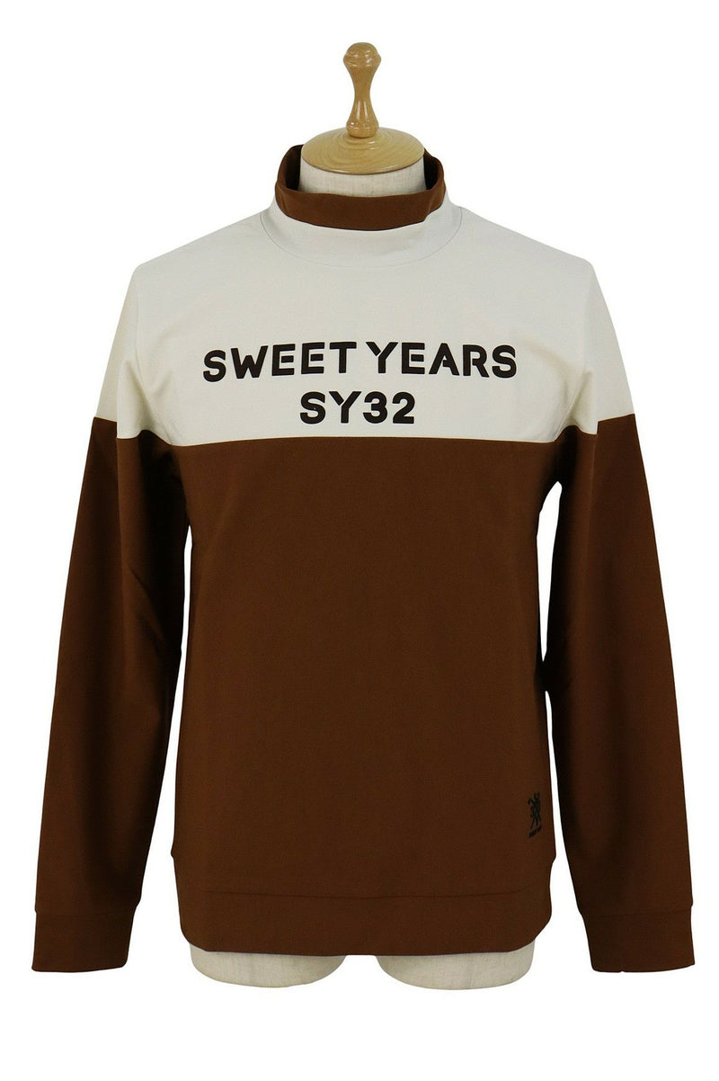 ハイネックシャツ メンズ SY32 by SWEET YEARS GOLF エスワイサーティトゥ バイ スィートイヤーズ ゴルフ 日本正規品 2024 秋冬 新作 ゴルフウェア syg-24a032