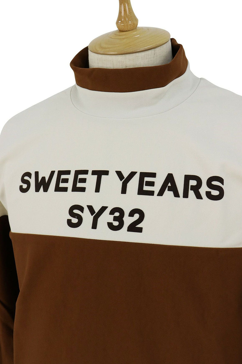 ハイネックシャツ メンズ SY32 by SWEET YEARS GOLF エスワイサーティトゥ バイ スィートイヤーズ ゴルフ 日本正規品 2024 秋冬 新作 ゴルフウェア syg-24a032