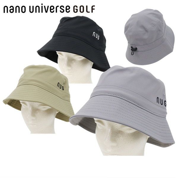 バケットハット メンズ レディース ナノユニバース ゴルフ NANOuniverse GOLF 2024 秋冬 新作 ゴルフ