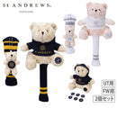 ヘッドカバー FW＆UT ２個セット メンズ レディース セントアンドリュース St ANDREWS ゴルフ