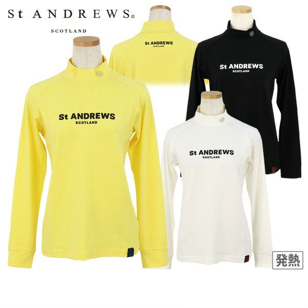 High Neck Shirt Ladies St. and Rui ST Andrews 2024 Fall / Winter New Golf Wear