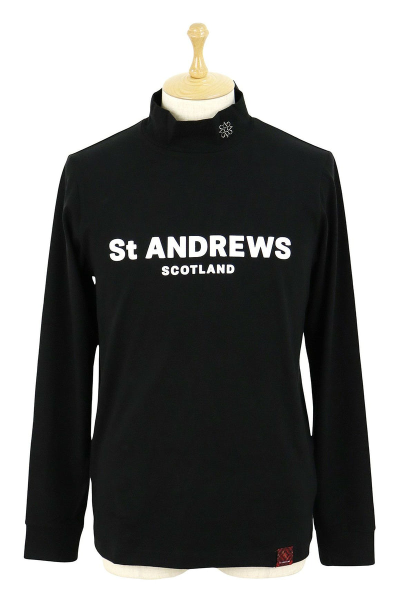 High Neck Shirt Men's St Andrews Golf Wear