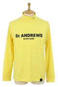 High Neck Shirt Men's St. and Ruis ST Andrews 2024 Fall / Winter New Golf Wear