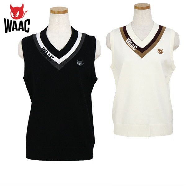 Vest  Ladies Wuck Waac Japan Genuine 2024 Fall / Winter Golf wear