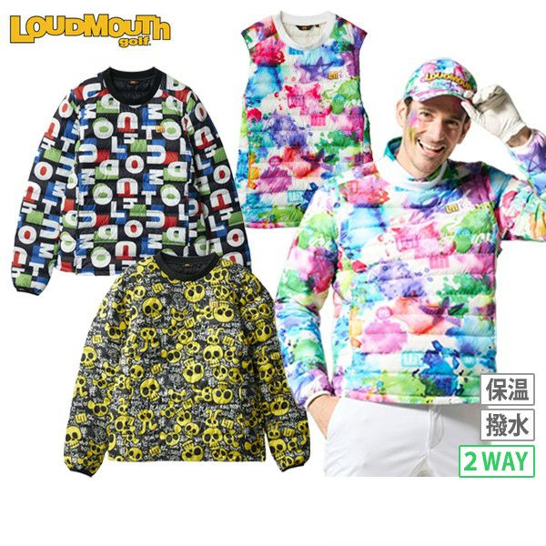 Blouson Men's Loud Mouth Golf Loudmous GOLF Japan Genuine 2024 Fall / Winter New Golf Wear