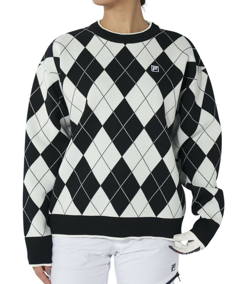 Sweater Ladies Firafilagolf FILA GOLF 2024 Fall / Winter New Golf Wear