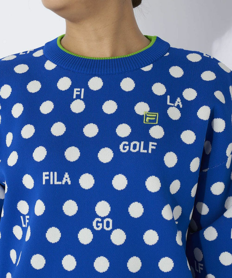 Sweater Ladies Firafilagolf FILA GOLF 2024 Fall / Winter New Golf Wear