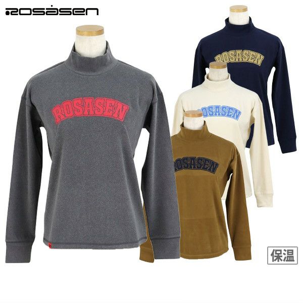 High Neck Shirt Ladies Losersen ROSASEN 2024 Fall / Winter New Golf Wear